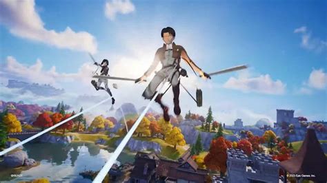 when is aot coming to fortnite|Attack On Titans Levi And Mikasa Are Coming To。